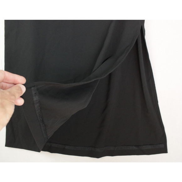 Josephine Chaus Maxi Skirt Polyester - Side Split - Size 10P - Picture 3 of 6